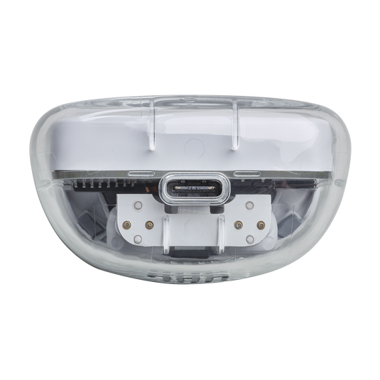 JBL Tune Flex Ghost Edition - White Ghost - True wireless Noise Cancelling earbuds - Bottom image number null